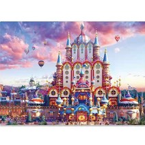 세진 DIY 보석십자수 3D 72가지 신제품 새로운 취미생활 보석 십자수 보석십자수, 34x44 아름 다운 궁전, 1세트