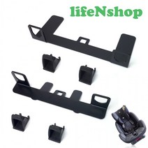 카시트아이소픽스 브라켓 설치 래치벨트 테더벨트, 아이소픽스브라켓A타입