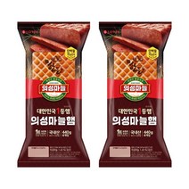 의성마늘햄 440g x 2개 고담백 술안주 도시락반찬 야식안주, 5개