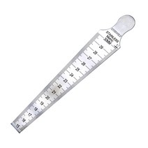 용접 테이퍼 게이지 인치 및 미터법 15-30mm 용접기 스테인레스 스틸 검사