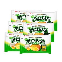 롯데 인간사료 스낵바 탕비실 원조맛 카스타드230g 6개 사무실다과 홈파티, 17개