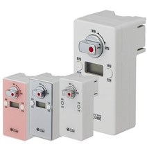 가스맨 큐브 가스타이머 도시가스 밸브 자동 차단기, GS 화이트(부저음), 1개