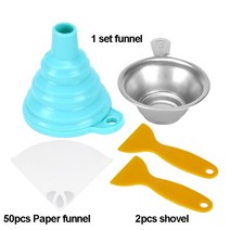 KINGROON-UV 수지 필터 광경화 깔때기 키트 ANYCUBIC 광자 ELEGOO 용 LCD SLA 3D 프린터 여과 도구, [01] A Kit as picture, 1.A Kit as picture