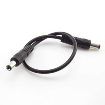 남성 전원 공급 장치에 12V 3A DC diy 코드 케이블 5.5x2.1mm CCTV 어댑터 커넥터 연장 0.5M/1M/2M, 01 0.25M
