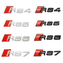 RS4 RS5 RS6 RS7 엠블럼 트렁크 엠블럼 크롬 검정 래터링 아우디용품, 8. RS7 검정