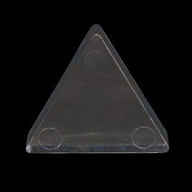 초등 중등 학생 물리적 광학 아크릴 프리즘 렌즈 오목 볼록 실험 장비, 02 Triangular Lens