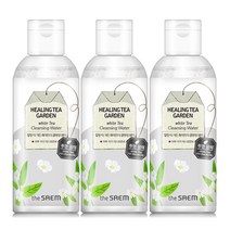 [T]더샘 힐링 티 가든 화이트티 클렌징 워터, 3개, 300ml