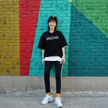 스트릿크리스찬 레터링 반팔