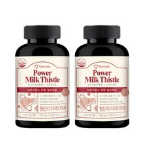 밀크씨슬 추출물 400mg 실리마린 130mg 비타민B군 8종, 2개, 60정