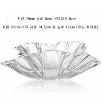 과일 쟁반 투명유리 수납 트레이 과일 바구니, Eset