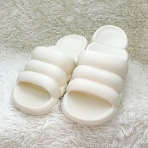위시월드 구름 슬리퍼 커플 아이템 무료반품, 아이보리, 1개