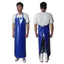 일음쇼핑^^m방수 앞치마 우레탄 양면코팅 주방 업소 작업 중 업소용 수산시장 횟집 롱앞치마 작업용 정육점일medi^^, ab^^선택있슴곤색