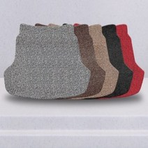 라임 올블랙 코일 트렁크매트 두께 12mm, (12YT-02)코란도C/뉴코란도C