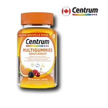 캐나다 센트룸멀티구미 센트룸 어덜트 젤리 씹어먹는비타민 효과 종합영양제 효능 70정, 센트룸 멀티구미 종합영양제 70정