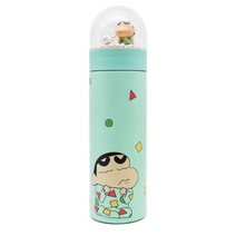 짱구는못말려 보온 보냉 스테인리스 텀블러, 잠옷, 350ml