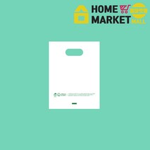 돈까스봉투 생분해성비닐 무지링봉투-소 (30x30xM5) 100개/15줄 썩는비닐봉지 생분해쇼핑백
