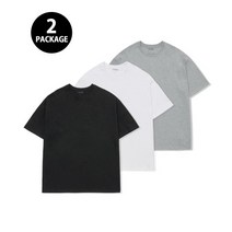 토피 2PACK 솔리드 박스 티셔츠 3 COLOURS SOLID BOX T-셔츠S