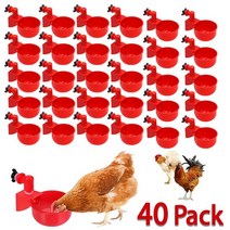 닭장만들기 병아리부화기 닭장 물 수의학 장비 및 농산물을위한 자동 식수대 50 단위 닭 사료 가금류 공급, 8.40pcs