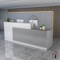 카운터 테이블 인포메이션 안내 데스크 식당 매장 카페 계산대 포스대, 220x60x100cm, B