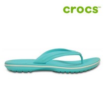 크록스 슬리퍼 40- 11033-4DY Crocband Flip Pool White