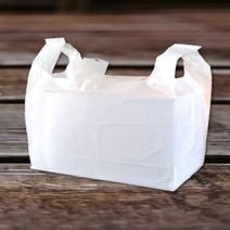 도시락 포장 배달 비닐봉투 100매(사이즈 선택) 돈까스 족발 탕 치킨, 중형100매(27x17x45)