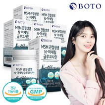 보뚜 MSM 관절생생 N-아세틸 글루코사민, 60정, 6개