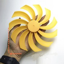 초소형 풍력발전기 가정용 과학실험 장난감 휴대용, 5w 헤드라이트 패키지, 1개