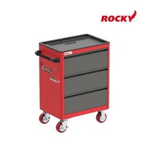 록키 RTP-119T3D 이동식공구함 서랍(225mm)3개 툴픽업 670x450x950(mm), 1개