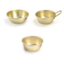 국산 양은 꼬치어묵 앞접시 그릇 미니 막사발 막걸리잔 10.5 x 4.5cm, 막걸리잔미니10.5x4.5cm