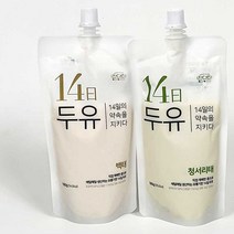 잔다리마을 국내산 100% 흰콩 서리태 콩물 무설탕 두유 180ml 10팩, 청서리태 180g 10팩