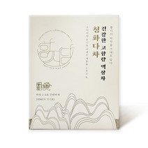 황지담 태백 개똥쑥 청화다차, 10개입, 100ml