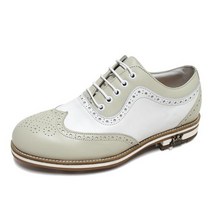 람다골프 람다 티볼리 남성 골프화 화이트베이지 TIV-M-4022-WH-BG