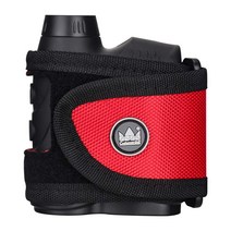 CRAFTSMAN(크래프트맨) 골프 레이저 거리계용 스트랩 레인지 파인더 수납 거리 계측기 홀더 계측기 수납 매직 테이프 개폐 마그넷 부착 휴대에 편리 경량 레드