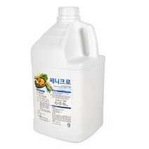 쎄니크로 4L 세정제 야채 과일 채소 장난감 소독제