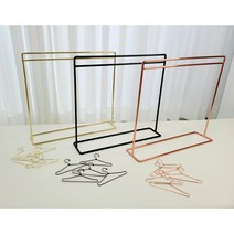 인형옷행거 옷걸이 디즈니 베이비돌&파올라 레이나 육일돌 구체관절인형, 블랙옷걸이