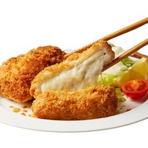 젓가락스테이크돈까스 수제 통치즈돈까스 등심돈까스 할인특가 660g 에어프라이어 냉동 아이간식 소스포함(5개)