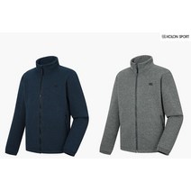 코오롱스포츠 15. 택가 220000원 남성 니트페이스 플리스 재킷 V2JFX22301