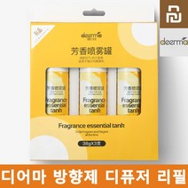 디어마 방향제 디퓨저 리필, 38g * 3개