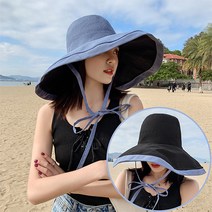 햇앤핏 여성 양면 자외선 차단 버킷햇 챙넓은 와이드 챙모자