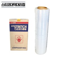 삼영화학 스트레치필름 1롤 [20mic x 500 400m] 공업용랩 수동랩 랩핑 비닐랩 포장랩, 1개