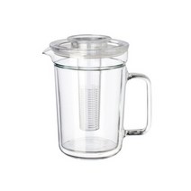 시맥스 이중 물피쳐 1000ml 물병 쥬스병 디캔터 결로방지