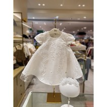 에뜨와 HK(백일돌선물)오뜨레이스드레스 헤어밴드세트 (07P024005A)