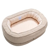 베스트 셀러 반려 반려동물 베개 휴대용 정형 외과 소파 메모리 폼 정형개 침대 담요, KHAKI_M