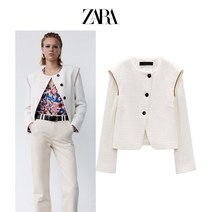숄더 포인트 모직 ZARA 자라 여성 자켓