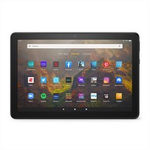 아마존 2021년 신형 All-New Fire HD 10인치 태블릿 올 뉴 파이어 Amazon 4컬러, 블랙