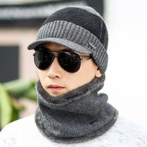 [겨울시즌] 겨울 방한 패션 니트 넥워머 겸용 챙모자 그레이 많이 찾는 상품, 상세페이지 참조