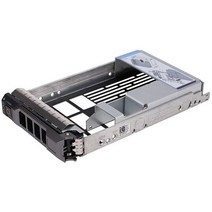 Dell PowerEdge 서버용 3.5 인치 하드 드라이브 캐디 트레이 - 2.5 인치 HDD 어댑터 NVME SSD SAS SATA 브래킷, 하나, 실버 그레이 & 블랙