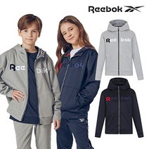 리복 [이월] REEBOK 리복키즈 주니어 로고포인트 후디집업 2종 택1