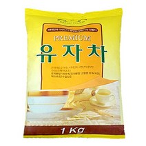 대호 프리미엄 유자차 분말 1kg, 2개