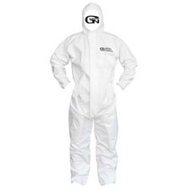 유해물질 차단 일체형 통기성 작업복 대형 보호복 페인트작업복 실험, XL